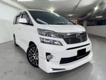 2013 TOYOTA VELLFIRE 3.5 ZG NO PROCESSING CHARGE
