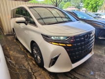 2023 TOYOTA ALPHARD Z New Model AGH40 (Grade 4.5A) Dual Sun Roof 360 Camera Pilot Seat DIM BSM Unreg