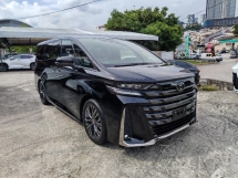2025 TOYOTA VELLFIRE 2.4 Z PREMIER 10,000KM GRADE 5A READY STOCK