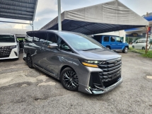 2025 TOYOTA VELLFIRE Z Premier Turbo Original Modellista + Exhaust + JBL + Side Step Fully Loaded Grey Precious Metal 5A 