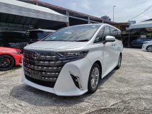 2025 TOYOTA ALPHARD 2.5 Z DIM BSM 6,000KM GRADE 6A