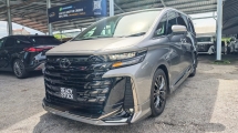 2025 TOYOTA VELLFIRE 2.4 Z FACELIFT (MODELISTA KITS(ORI) JBL -FULL SPEC