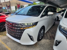 2025 TOYOTA ALPHARD Z New Car (Original 9km ONLY) Full Spec JBL + Side Step + HUD + Auto Parking + Sun Roof + DIM + BSM