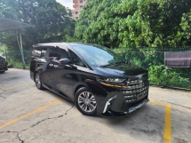 2025 TOYOTA ALPHARD Z Full Spec JBL + Side Step + Teammate + Auto Parking (New Car 190km Only) Black Body Black Interior
