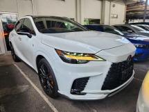 2023 LEXUS RX RX350 F Sport Full Spec (Grade 5A) Panoramic Roof HUD DIM 360 Camera Auto Parking Rear Auto Seat