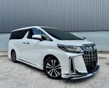 2021 TOYOTA ALPHARD 2.5 SC DIM BSM SUNROOF 3LED MODELISTA BODYKITS
