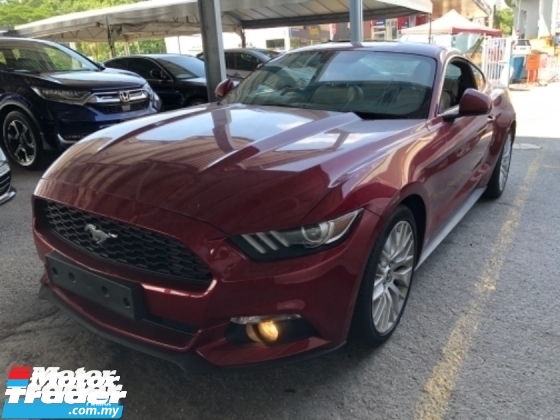2018 FORD MUSTANG Unreg Ford Mustang GT 2.3 Turbo ECOBOOST Turbocharged Camera Push Start Paddle Shift SST Deduction