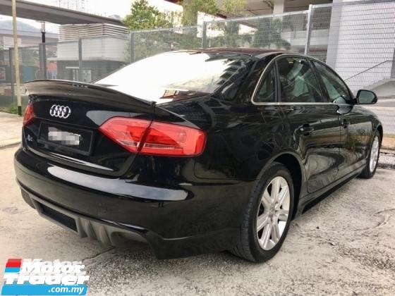 2009 AUDI A4 TFSI 1.8 (A) FULL CARACTERE BODYKIT(TRUE YEAR MAKE)(LOW MILEAGE)(ONE OWNER)(2 YEAR WARRANTY)2009-2012