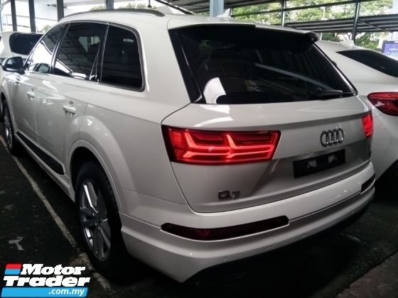 2015 AUDI Q7 3.0 S LINE QTR DIESEL TURBO POWER BOOT PADDLE SHIFT ELECTRIC LEATHER SEATS FREE WARRANTY