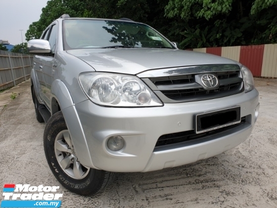 2007 TOYOTA FORTUNER 2.7 V (A) SUPER WELL MAINTAIN