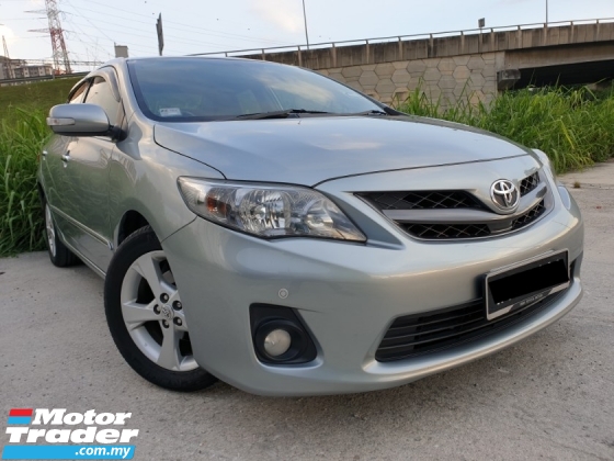 2011 TOYOTA COROLLA ALTIS 2.0 V FACELIFT (A) SUPER CAR KING MUST VIEW