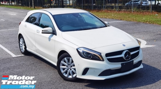 2017 MERCEDES-BENZ A-CLASS 2017 MERCEDES BENZ A180 SE 1.6 TURBO NEW FACELIFT JAPAN SPEC CAR SELLING PRICE ONLY RM 136,000.00