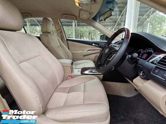 2012 TOYOTA CAMRY 2.5 V (A) Sedan PUSH START POWER SEAT REVERSE CAMERA TIP TOP CONDITION
