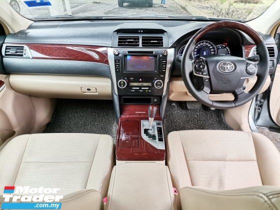 2012 TOYOTA CAMRY 2.5 V (A) Sedan PUSH START POWER SEAT REVERSE CAMERA TIP TOP CONDITION
