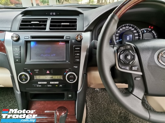 2012 TOYOTA CAMRY 2.5 V (A) Sedan PUSH START POWER SEAT REVERSE CAMERA TIP TOP CONDITION