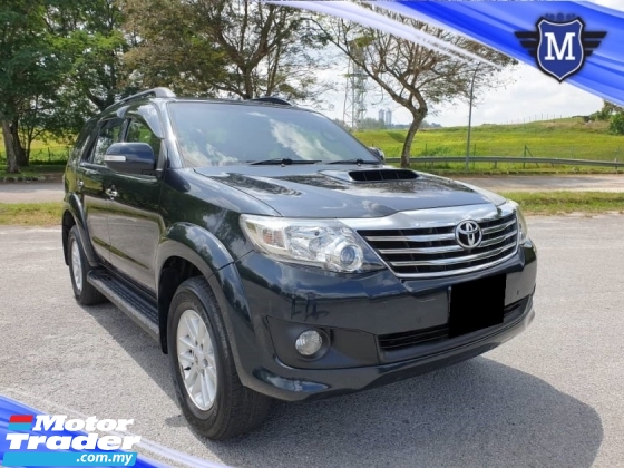 2013 TOYOTA FORTUNER 2.5 (A) G VNT SUV DIESEL LEATHER SEAT CAR KING CONDITION