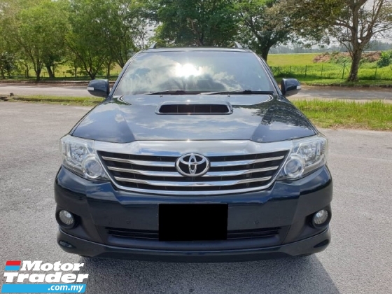 2013 TOYOTA FORTUNER 2.5 (A) G VNT SUV DIESEL LEATHER SEAT CAR KING CONDITION