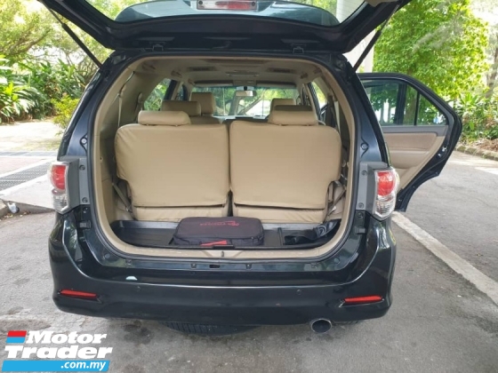 2013 TOYOTA FORTUNER 2.5 (A) G VNT SUV DIESEL LEATHER SEAT CAR KING CONDITION