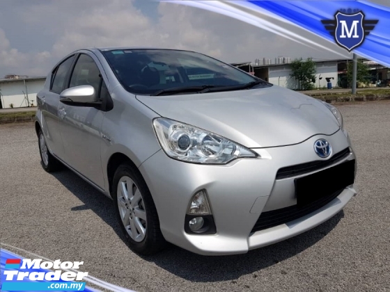 2012 TOYOTA PRIUS C 1.5 (A) Hybrid Hatchback MORE FUEL SAVE FULL SERVICE RECORD NICE NUMBER