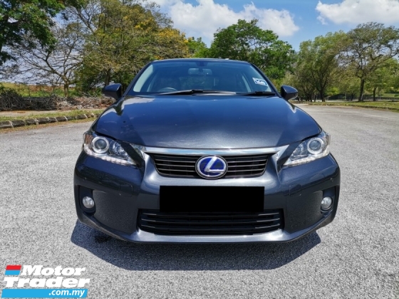 2011 LEXUS CT200H 1.8 (A) Luxury Hatchback PUSH START MORE FUEL SAVE CAR KING CONDITION