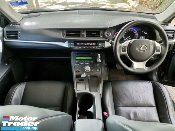 2011 LEXUS CT200H 1.8 (A) Luxury Hatchback PUSH START MORE FUEL SAVE CAR KING CONDITION