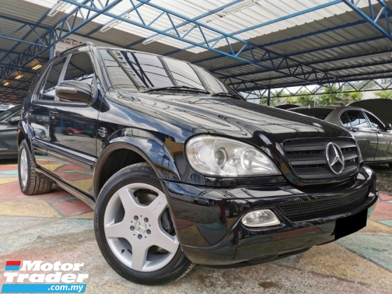 2001 MERCEDES-BENZ ML-CLASS Mercedes Benz ML320 3.2 (A) SUNROOF LEATHER WRRNTY