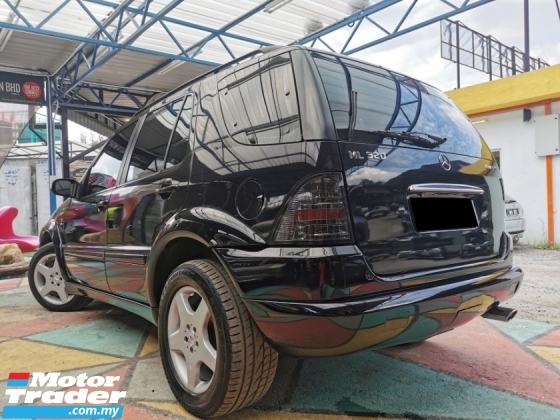2001 MERCEDES-BENZ ML-CLASS Mercedes Benz ML320 3.2 (A) SUNROOF LEATHER WRRNTY