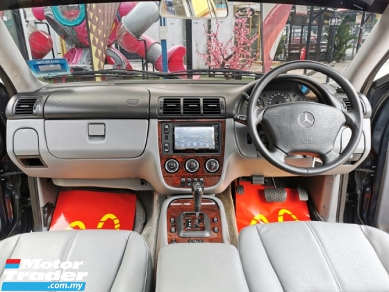 2001 MERCEDES-BENZ ML-CLASS Mercedes Benz ML320 3.2 (A) SUNROOF LEATHER WRRNTY