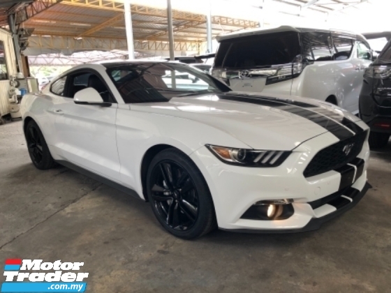 2018 FORD MUSTANG Unreg Ford Mustang GT Coupe 2.3 Turbocharge ECOBOOST Camera Paddle Shift Push Start Keyless Nice Car