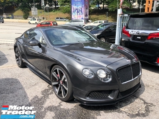 2015 BENTLEY GT CONTINENTAL Coupe V8 S Mulliner Package 4.0 Twin Turbo 528hp Naim Surround PRO Unreg