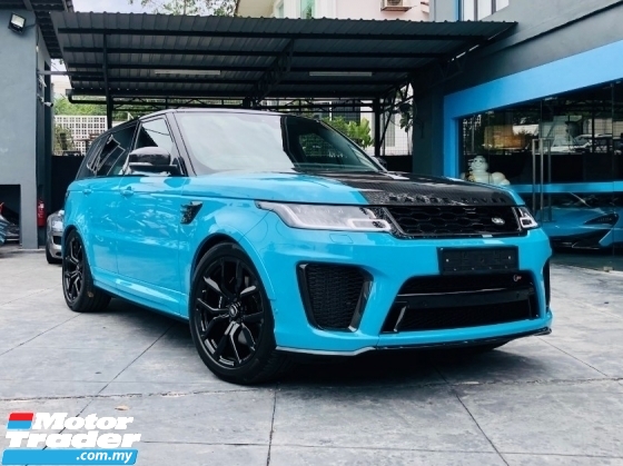 Range Rover SVR ( Blue ) – Turbo Plus Car Rental