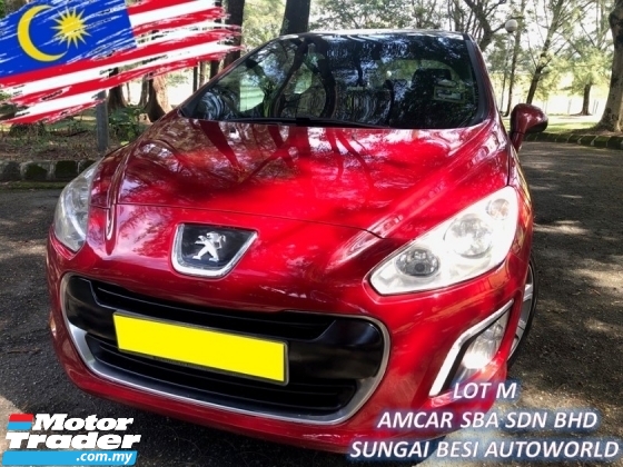 2013 PEUGEOT 308 1.6 THP FACELIFT (A) PANORAMIC [SELL BELOW MARKET]