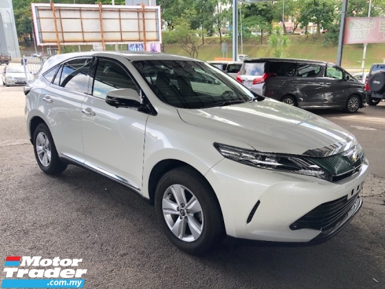2017 TOYOTA HARRIER 2.0 New Facelift 360 Camera Panoramic Roof Automatic Power Boot Pre-Crash Lane Departure Full LED
