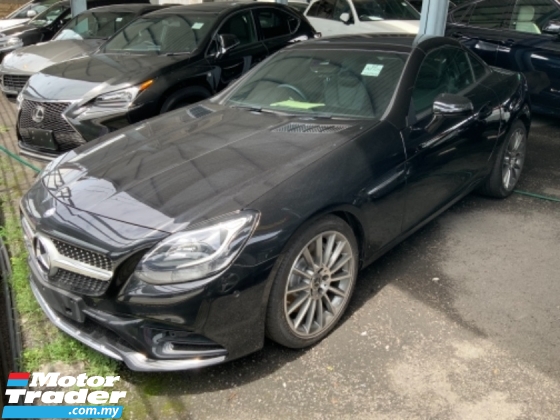 2017 MERCEDES-BENZ SLC 200 AMG sport package convertible unregistered