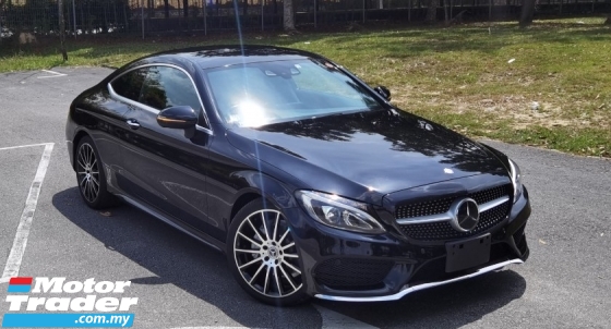 2016 MERCEDES-BENZ C-CLASS 2016 MERCEDES C180 1.6 AMG COUPE SPEC ORIGINAL FROM JAPAN UNREG CAR SELLING PRICE  RM 218,000.00