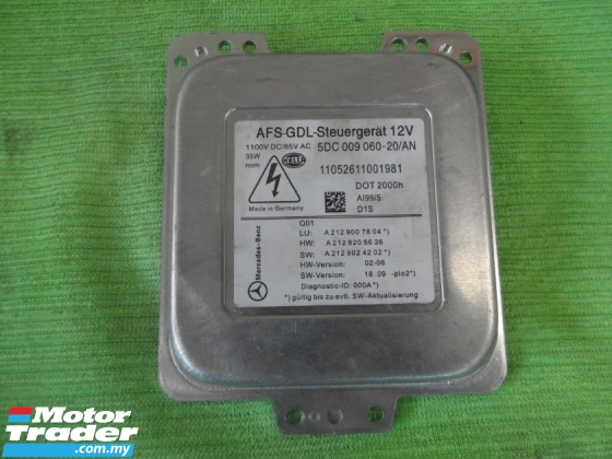 MERCEDES W212 HEAD LAMP BALLAST Lighting