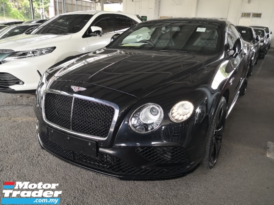 2015 BENTLEY CONTINENTAL GT 4.0 V8S Coupe INC SST Unreg