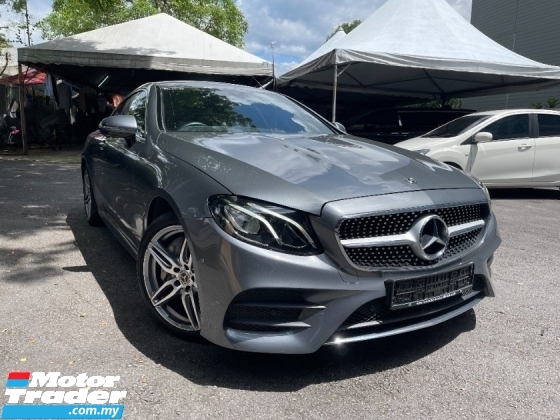 2019 MERCEDES-BENZ E-CLASS  AMG 2.0 COUPE (PROMOTION PRICE ),DIGITAL COCKPIT ,TURBO YEAR-2019 UNREG