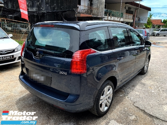 2014 PEUGEOT 5008 1.6 MPV PREMIUM PANORAMIC SUNROOF(AUTO) FREE MOTORSIKAL BARU+CASHBACK 1K+BELI PANDU DULU6 BULAN PERT