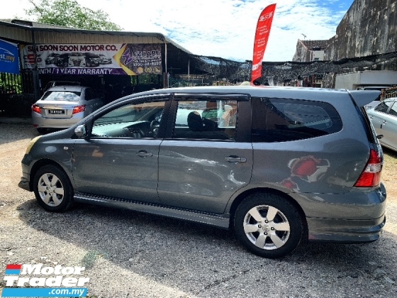 2012 NISSAN GRAND LIVINA 1.6 ST-L PREMIUM MPV(AUTO) FREE MOTORSIKAL BARU+CASHBACK 1K+BELI PANDU DULU6 BULAN PERTAMA TAK PAYAH