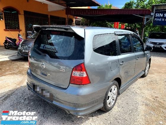 2012 NISSAN GRAND LIVINA 1.6 ST-L PREMIUM MPV(AUTO) FREE MOTORSIKAL BARU+CASHBACK 1K+BELI PANDU DULU6 BULAN PERTAMA TAK PAYAH