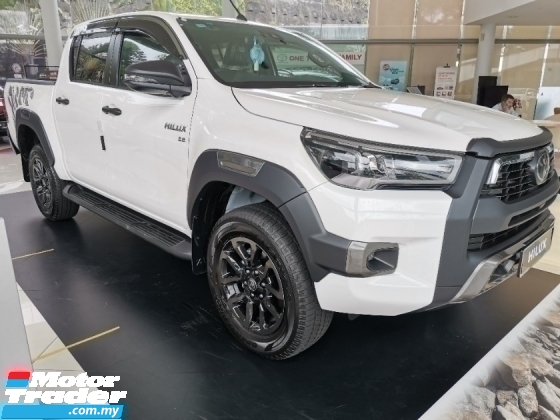 2021 TOYOTA HILUX 2.8Rogue(A) 4X4 DOUBLE CAB BRAND NEW FREE TAX READY STOCK
