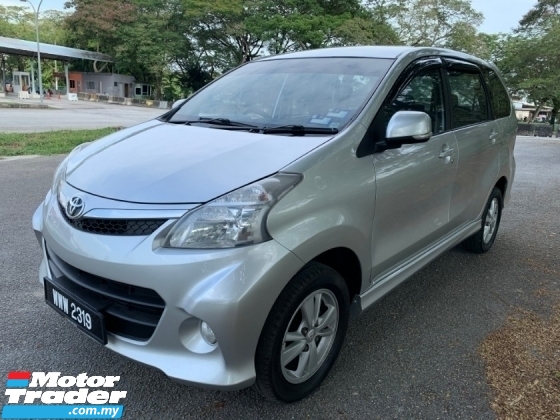 2013 TOYOTA AVANZA 1.5 S (A) 1 Owner Only TipTop Condition