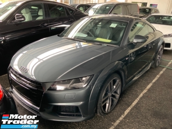 2017 AUDI TT 2.0 Quattro S line package Drive select Meridian sound system keyless LED paddle shifter unreg