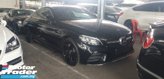 2019 MERCEDES-BENZ C-CLASS C300 2.0 Coupe AMG In Line INC SST 2 YEARS WARRANTY Unreg