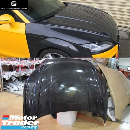 Audi TT RS MK2 TTRS front carbon fiber fibre bonnet bonet hood Exterior & Body Parts > Body parts