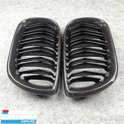 BMW E46 LCI carbon fiber fibre front grill grille sarung Exterior & Body Parts > Body parts