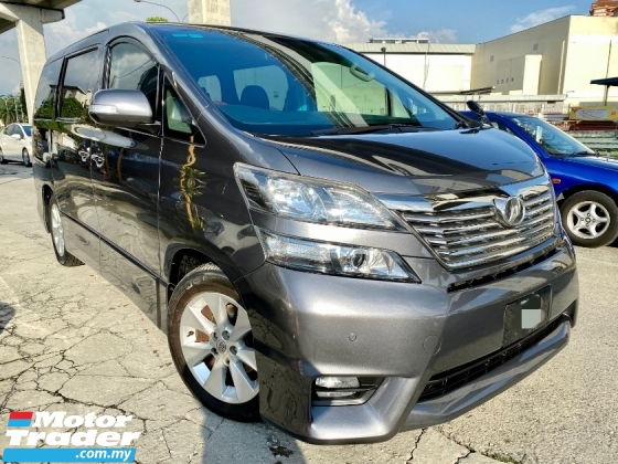 2010 TOYOTA VELLFIRE 2.4 (A)- 3POWER DOOR- 7SEAT- 1 OWNER- LIKE NEW