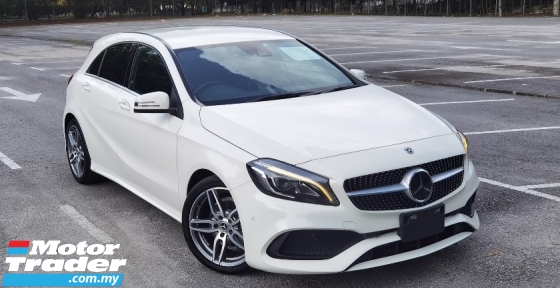 2018 MERCEDES-BENZ A-CLASS 2018 MERCEDES BENZ A180 UPDATE TO AMG SPEC 1.6 TURBO UNREG JAPAN SPEC CAR SELLING PRICE ONLY