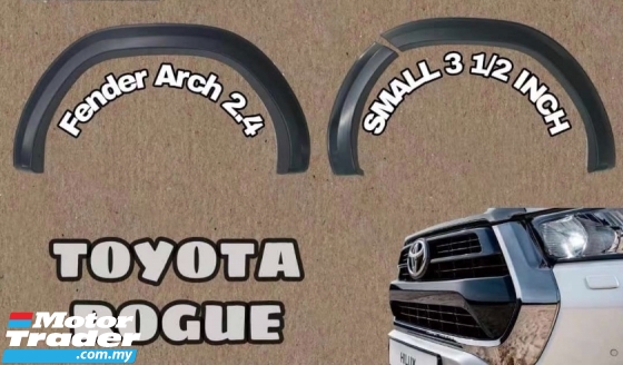 Toyota hilux Revo rogue 2.4 2020 2021 small fender arch wheel flare flares Exterior & Body Parts > Body parts